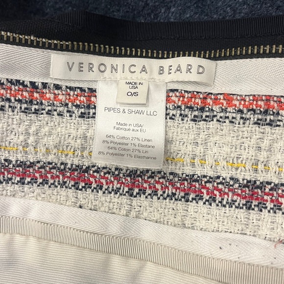 Veronica Beard Navy Dickey Blazer w/ Dickey - Picture 7 of 8